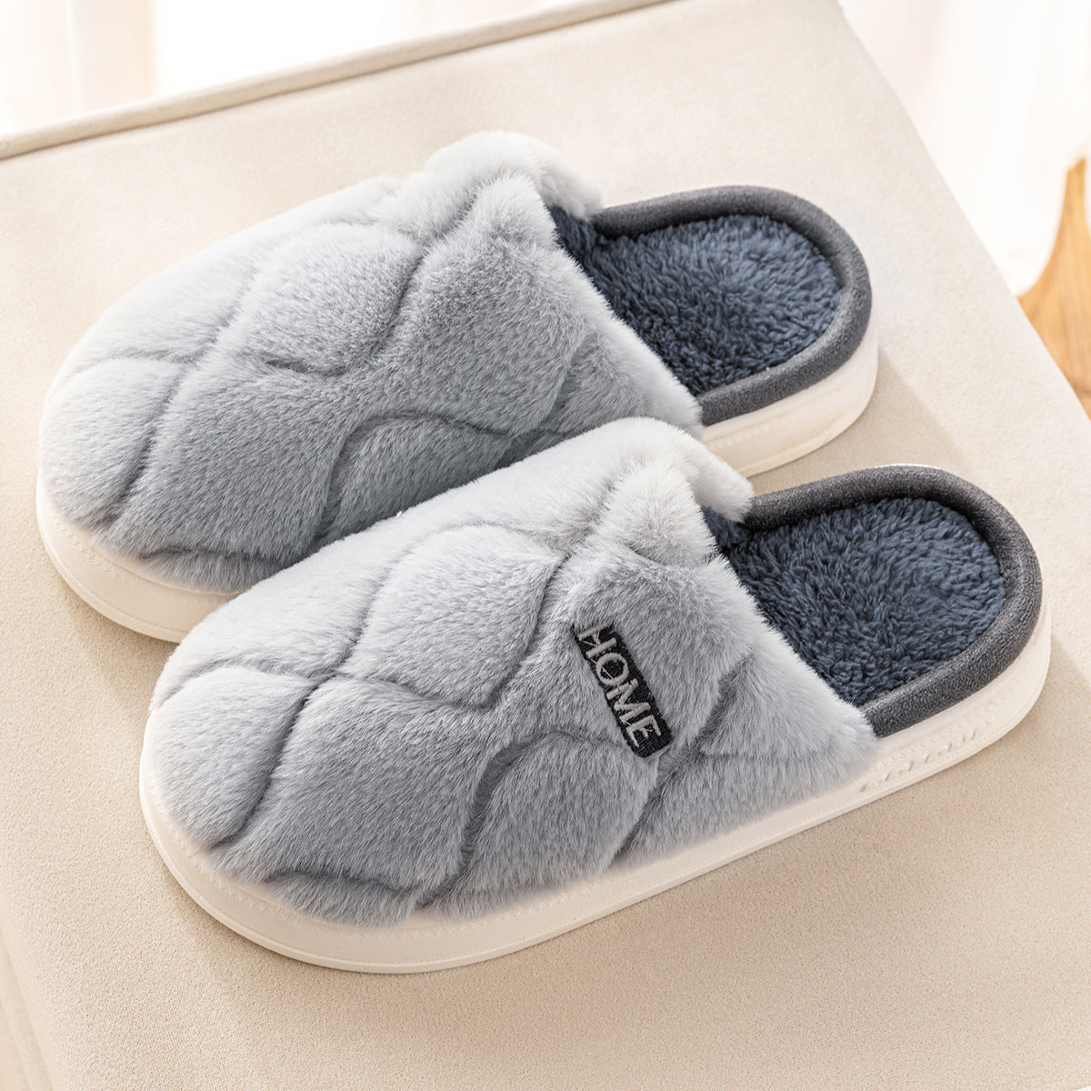 Plush Indoor Home, Winter Women Slippers