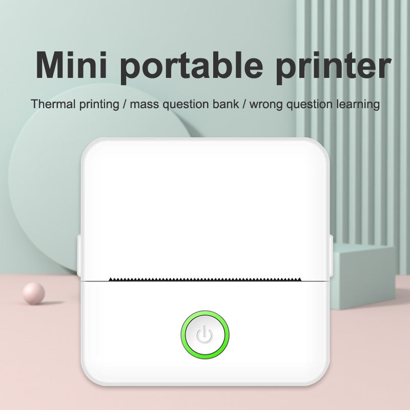 Portable mini thermal pocket printer